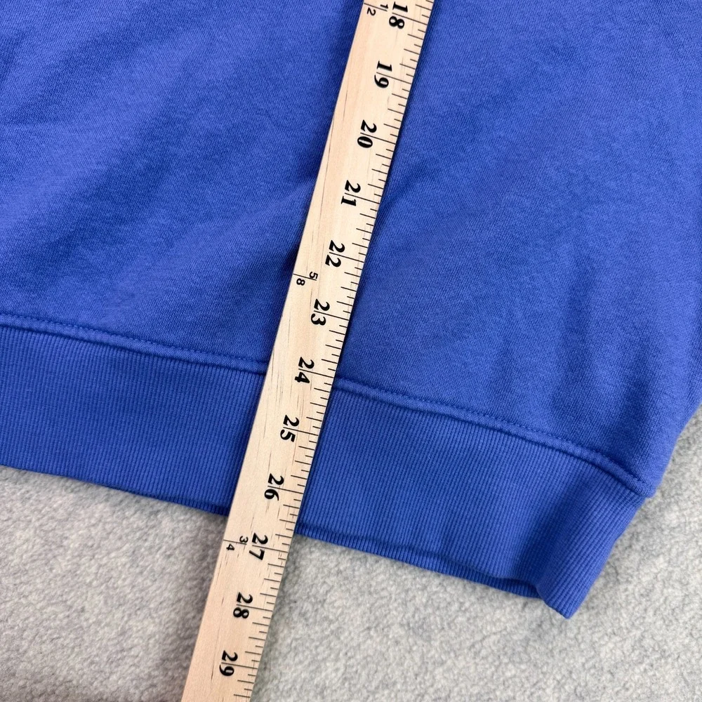 The North Face Mens Evolution Simple Dome Sweatshirt Blue Oversized Crew Neck L